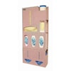 Bowman Dispensers Protective Wear Organizer-Slimline, Quartz Beige ABS Plastic PS019-0212